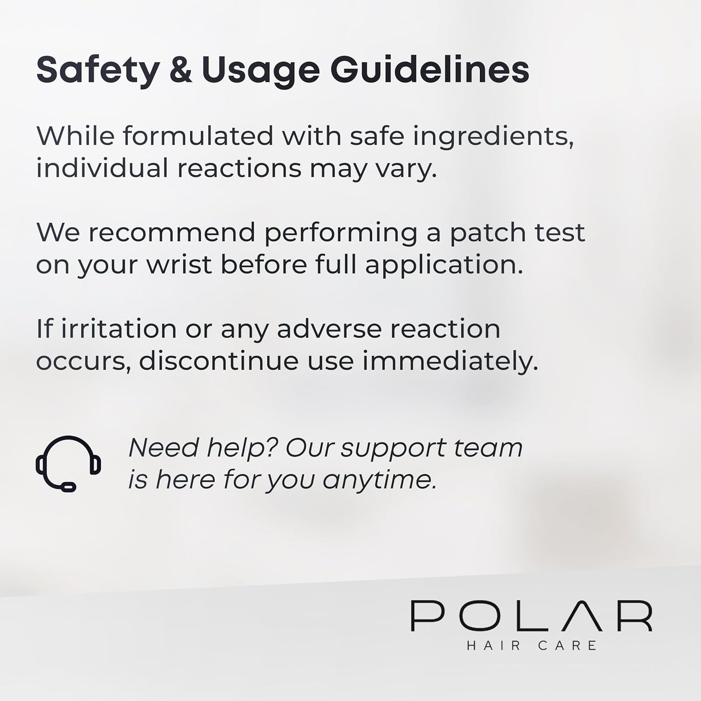 Polar Hair Dye Shampoo